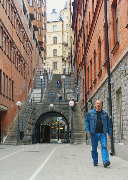 Tunnelgatan i Stockholm.